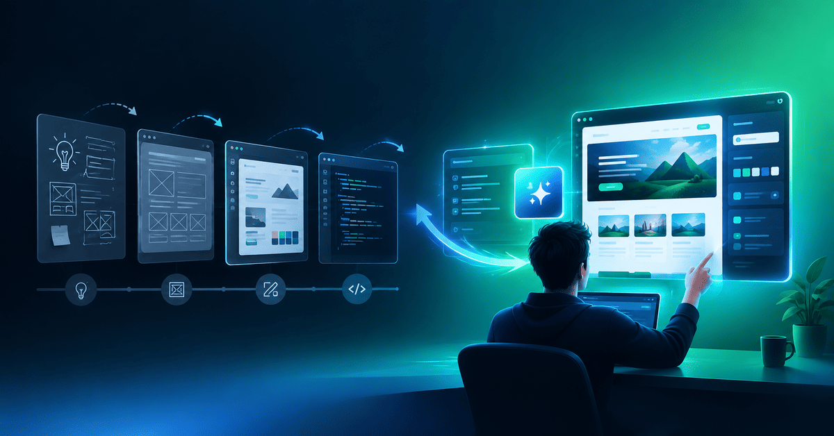 The End of the Blank Page: How AI is Killing the "Design Phase" of Web Development